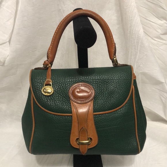 Dooney & Bourke Handbags - Dooney & Bourke Vintage All Weather Leather Top Handle Satchel